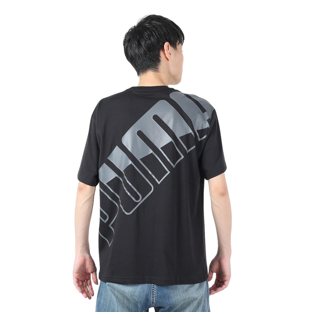 プーマ（PUMA）（メンズ）パワー MX SS 半袖 Tシャツ 680688 01 BLK