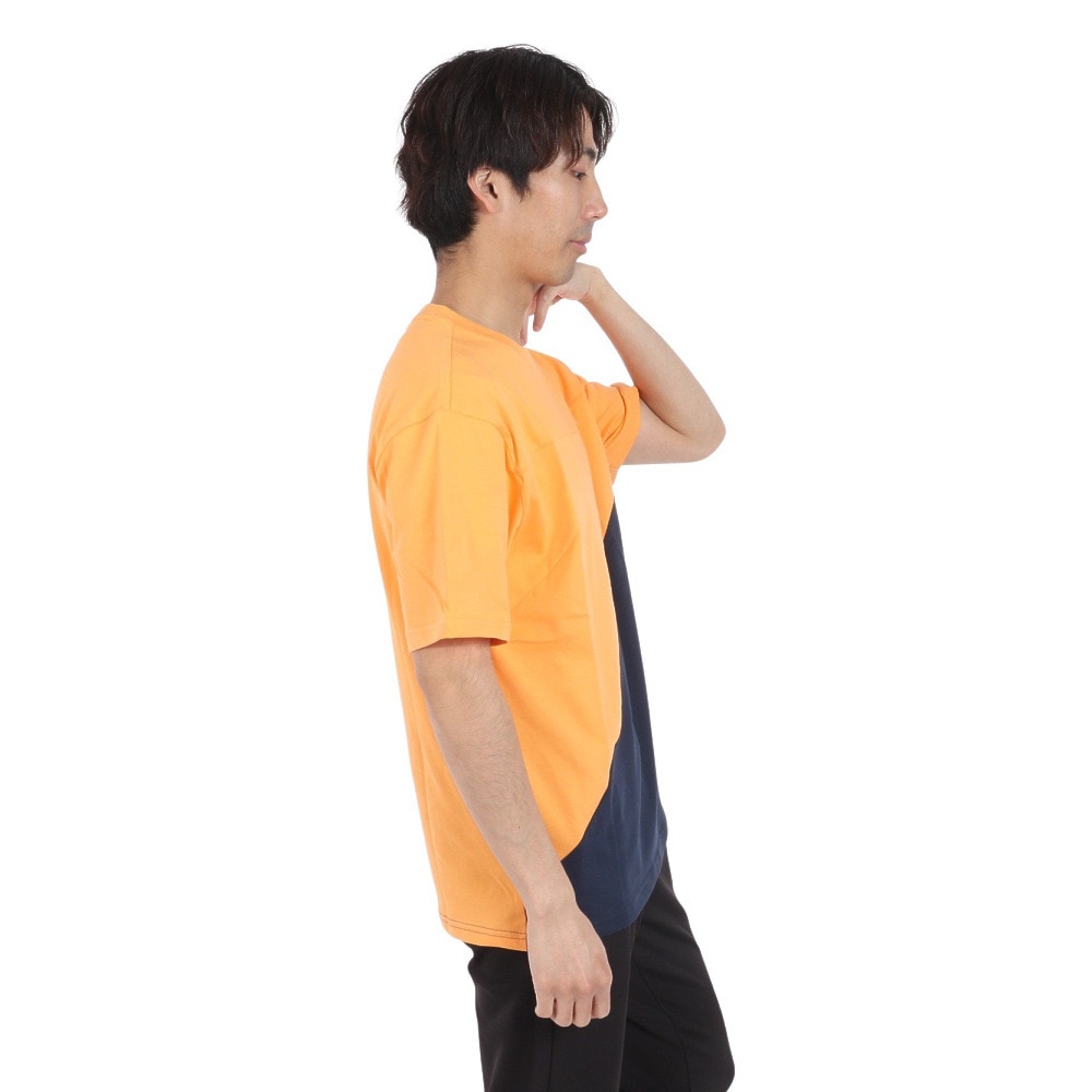 プーマ（PUMA）（メンズ）POWER MX 半袖カラーブロックTシャツ 681074 46 ORG