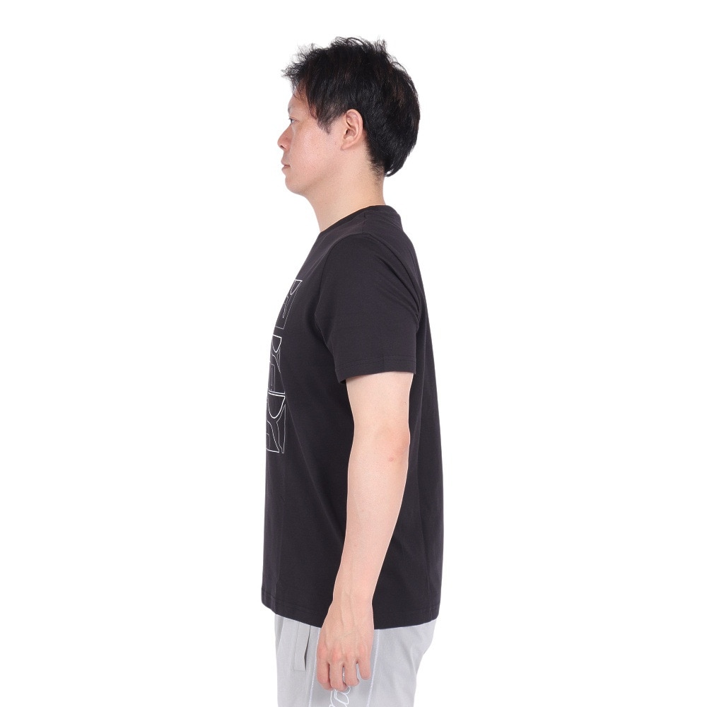 プーマ（PUMA）（メンズ）グラフィックス トリプル NO1 ロゴ 半袖 Tシャツ 681156 01 BLK