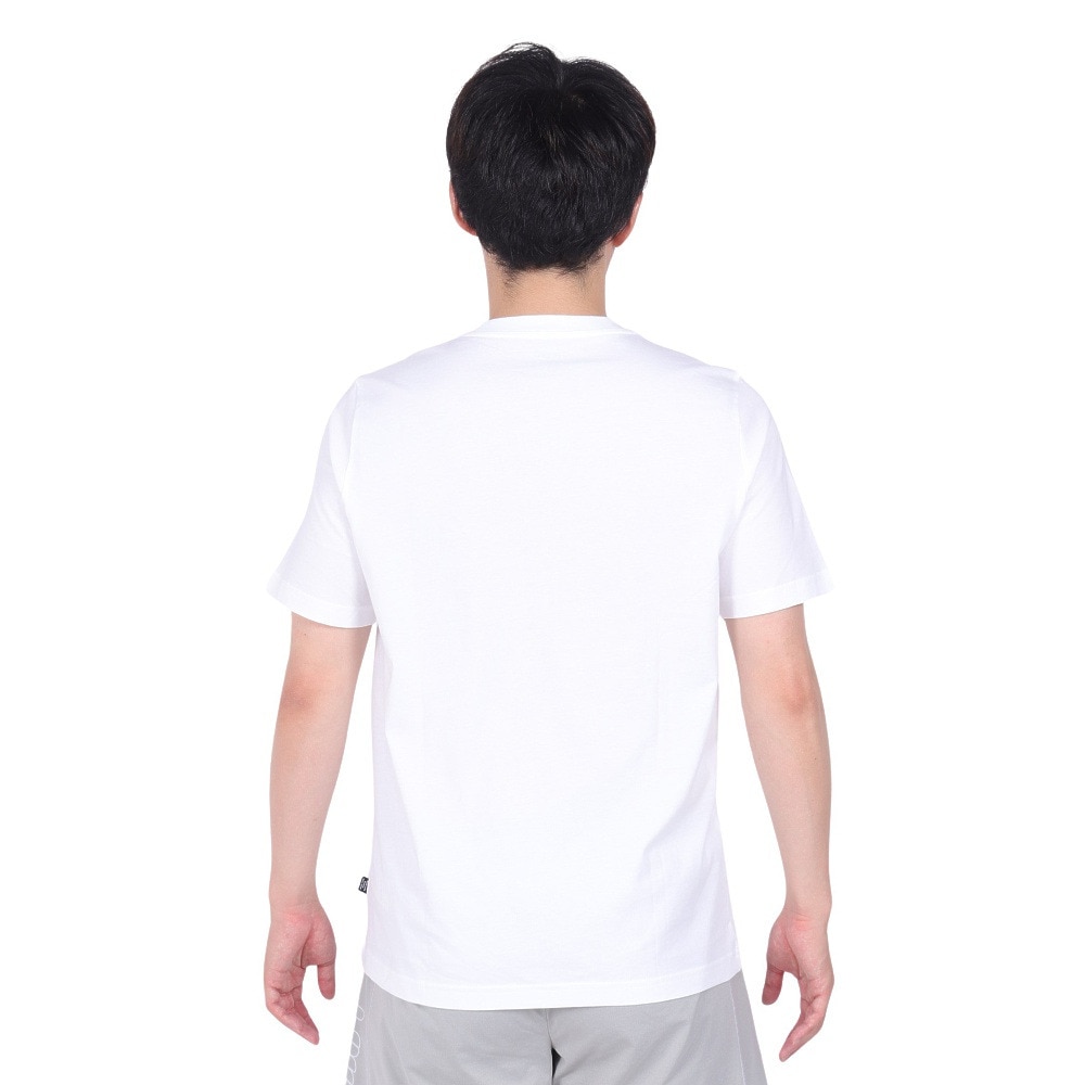 プーマ（PUMA）（メンズ）グラフィックス トリプル NO1 ロゴ 半袖 Tシャツ 681156 02 WHT