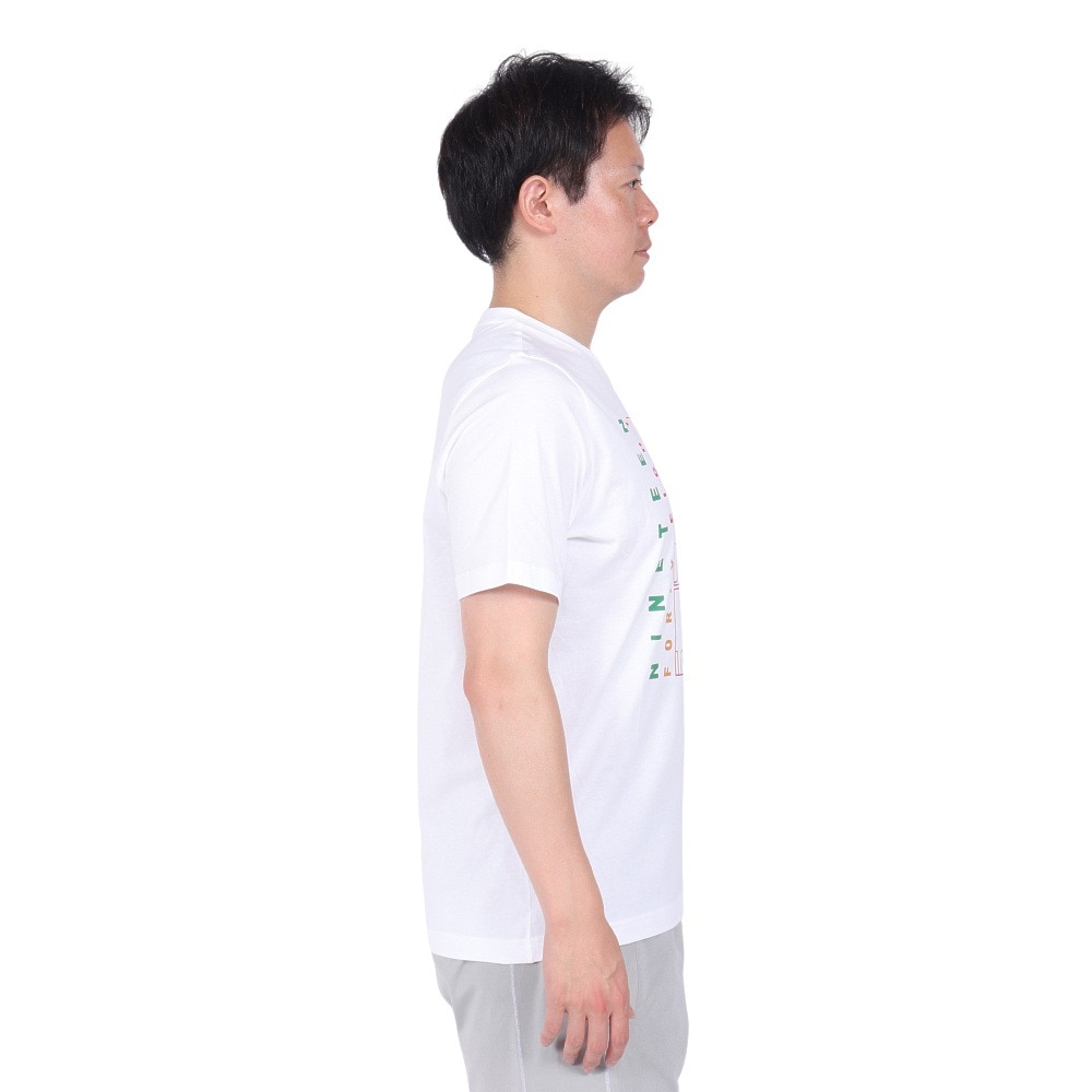 プーマ（PUMA）（メンズ）グラフィックス トリプル NO1 ロゴ 半袖 Tシャツ 681156 02 WHT