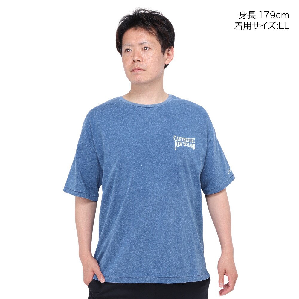 カンタベリー よわ ウィンド ブレーカー上下 セット 上XL 下L 青 ラグビー