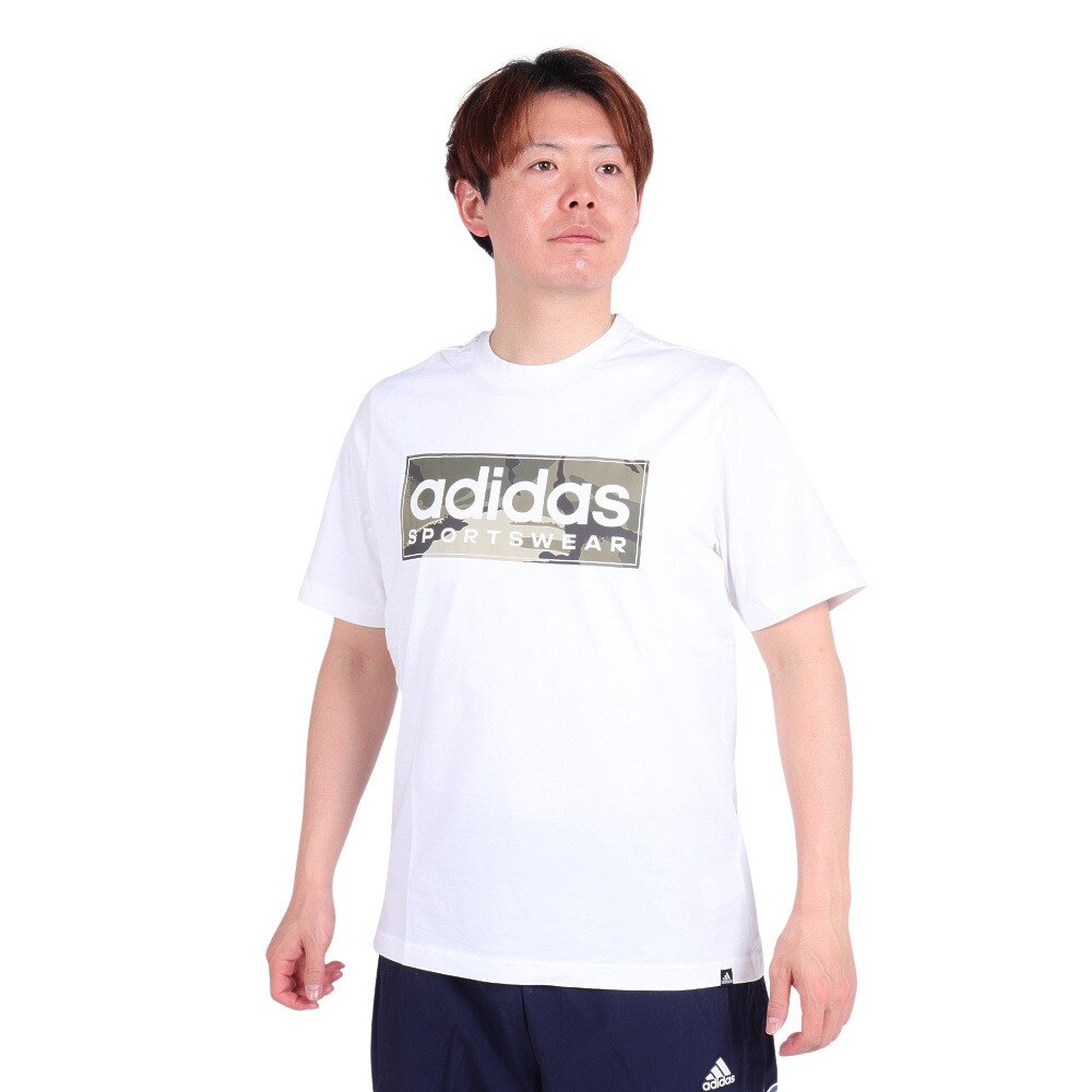 アディダス（adidas）（メンズ）カモ柄グラフィック リニア Tシャツ 2 KNC73-IN6473