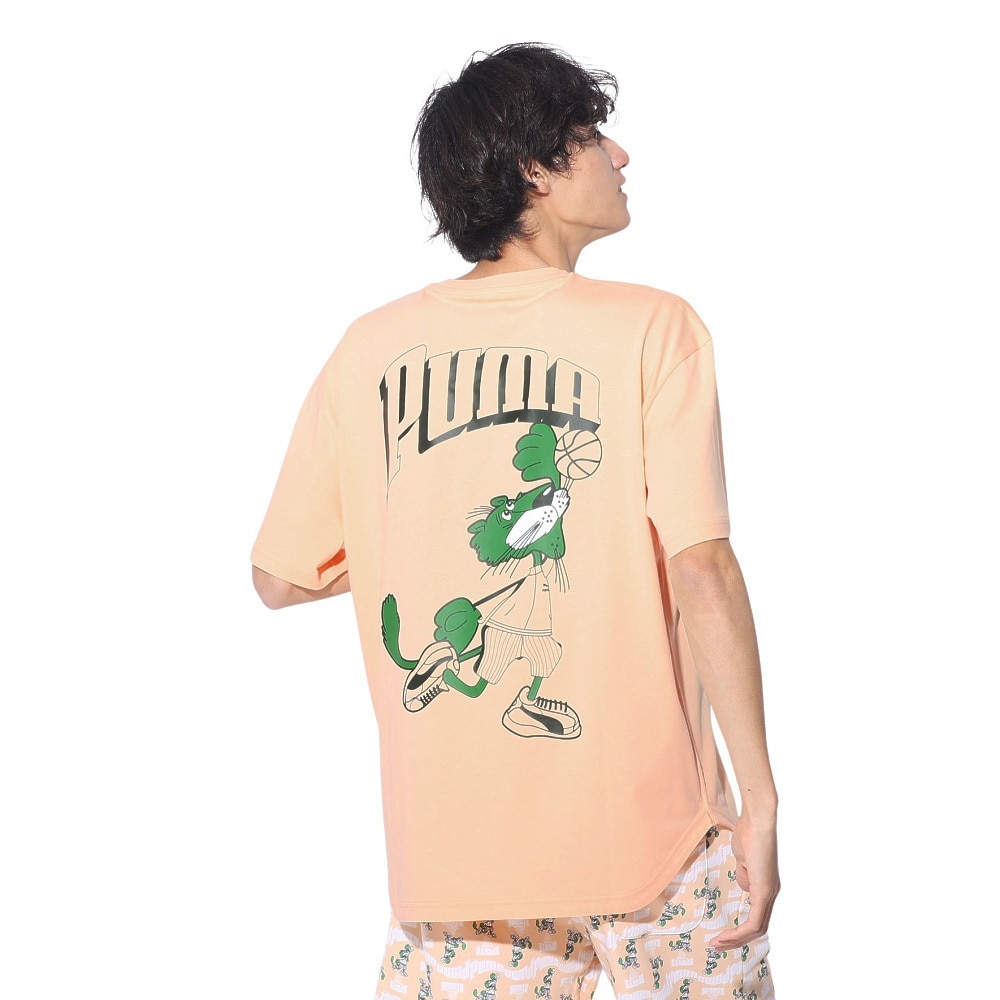 プーマ（PUMA）（メンズ）SUPER PUMA Tシャツ 半袖 682487 45 ORG