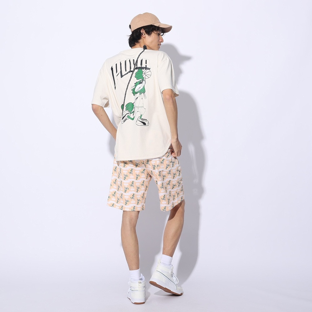 プーマ（PUMA）（メンズ）SUPER PUMA Tシャツ 半袖 682487 87 BEG