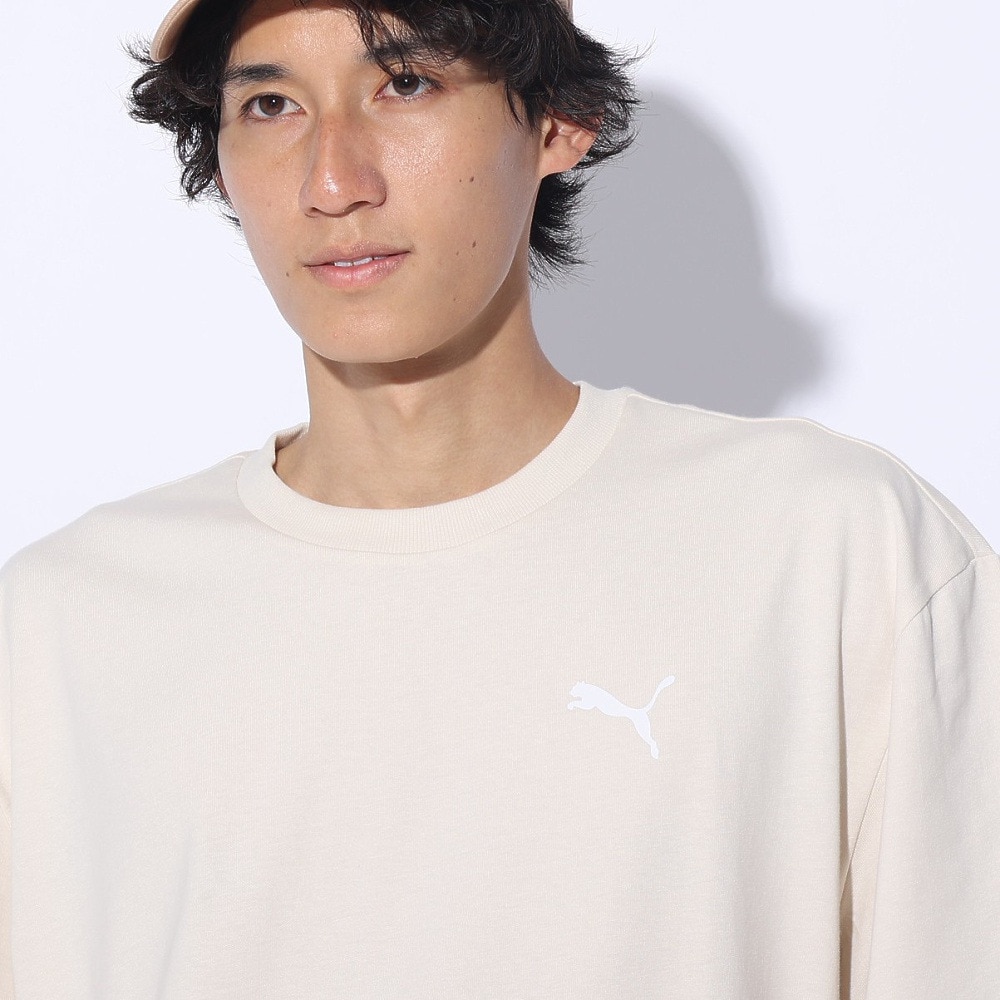 プーマ（PUMA）（メンズ）SUPER PUMA Tシャツ 半袖 682487 87 BEG