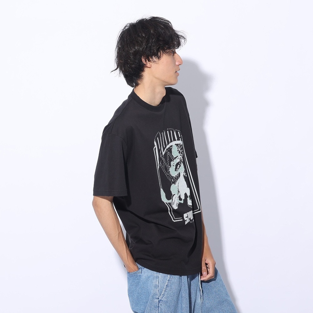 プーマ（PUMA）（メンズ）SUPER PUMA Tシャツ 半袖 682488 01 BLK