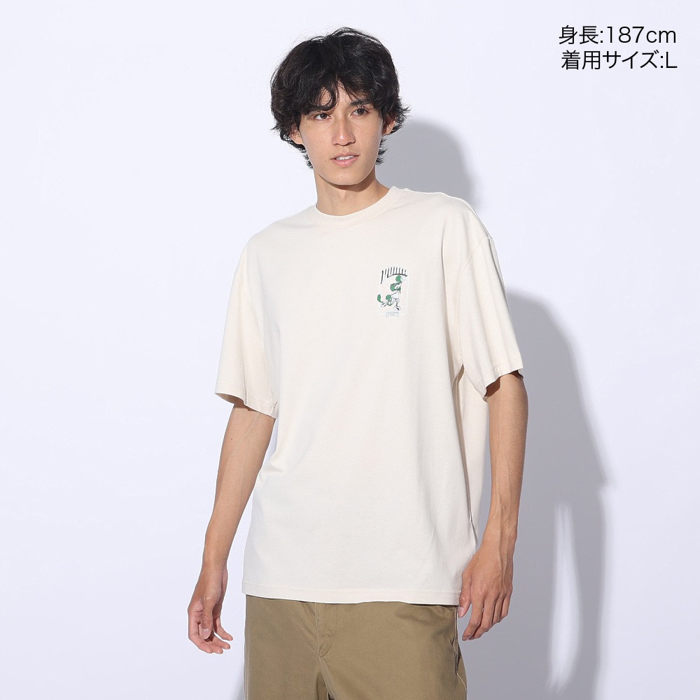 プーマ（PUMA）（メンズ）SUPER PUMA リラックス Tシャツ 半袖 682824 87 BEG