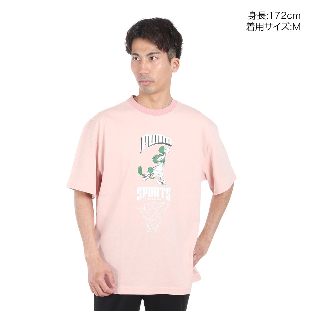 プーマ（PUMA）（メンズ）SUPER PUMA 半袖 Tシャツ 682825 47 ROS