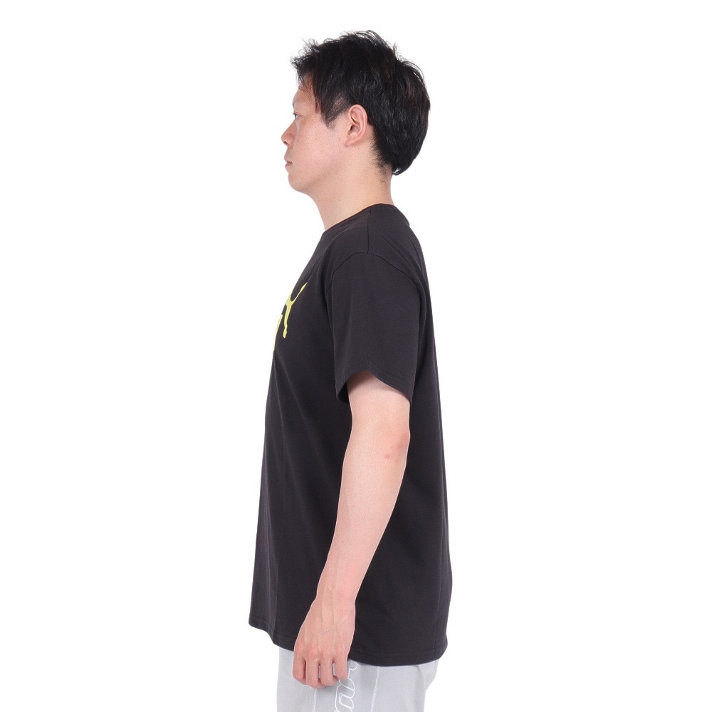 プーマ（PUMA）（メンズ）ESS+ MX NO1 ロゴ リラックス 半袖 Tシャツ 680695 01 BLK