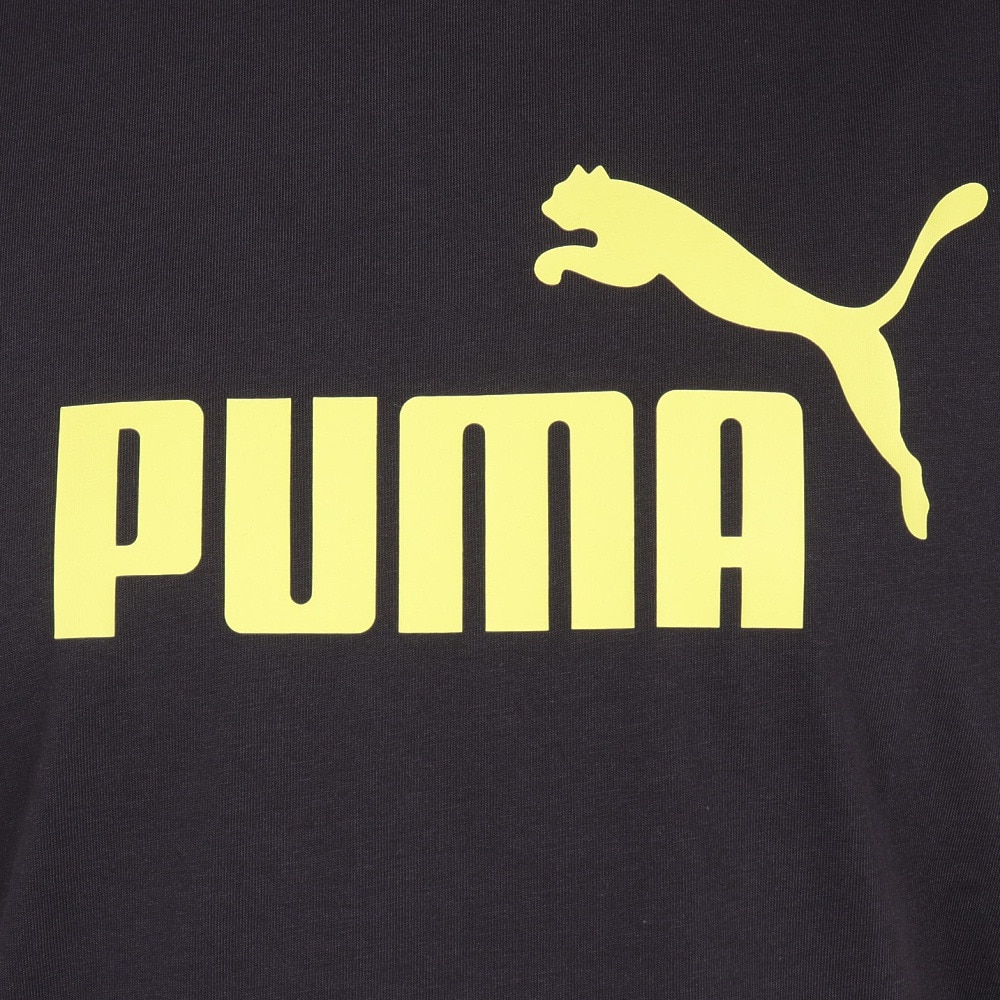 プーマ（PUMA）（メンズ）ESS+ MX NO1 ロゴ リラックス 半袖 Tシャツ 680695 01 BLK