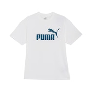 プーマ（PUMA）（メンズ）ESS+ MX NO1 ロゴ リラックス 半袖 Tシャツ 680695 02 WHT