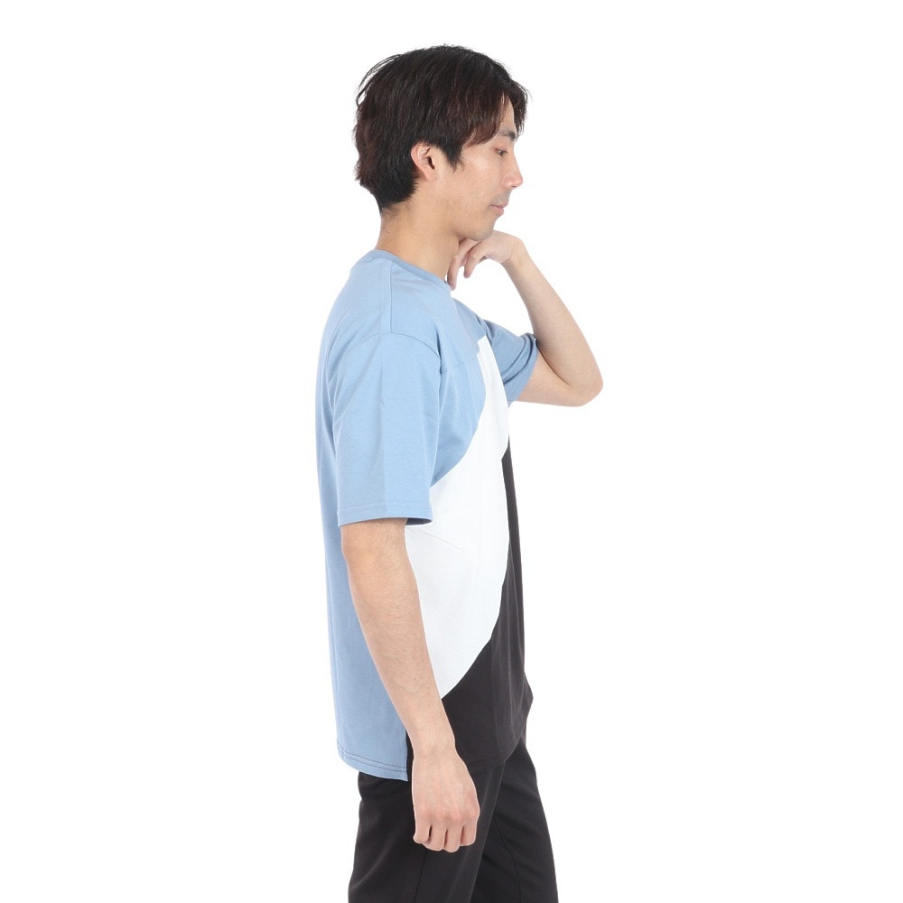 プーマ（PUMA）（メンズ）POWER MX 半袖カラーブロックTシャツ 681074 20 IDG