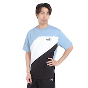 プーマ（PUMA）（メンズ）POWER MX 半袖カラーブロックTシャツ 681074 20 IDG