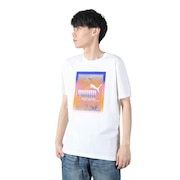 (メンズ)グラフィックス フォト プリント 半袖 Tシャツ 681161 02 WHT