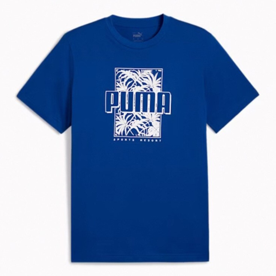 プーマ（PUMA）（メンズ）ESS+ パームリゾートグラフィック 半袖Tシャツ 683080 17 BGRY