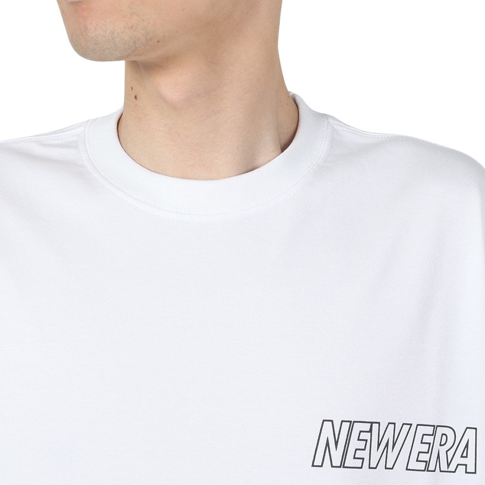 ニューエラ（NEW ERA）（メンズ、レディース）半袖 オーバーサイズド パフォーマンスTシャツ Word Mark Logo 14121971