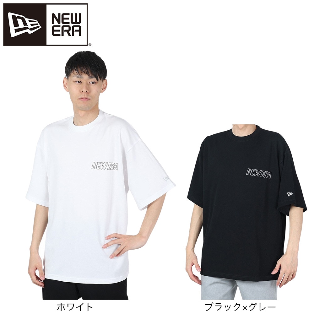 ニューエラ（NEW ERA）（メンズ、レディース）半袖 オーバーサイズド パフォーマンスTシャツ Word Mark Logo 14121971