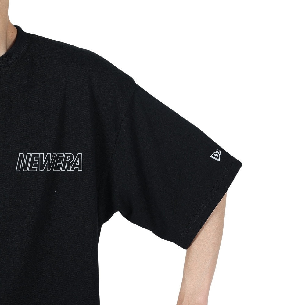 ニューエラ（NEW ERA）（メンズ、レディース）半袖 オーバーサイズド パフォーマンスTシャツ Word Mark Logo 14121973
