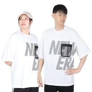 ニューエラ（NEW ERA）（メンズ、レディース）半袖 オーバーサイズド パフォーマンスTシャツ Mesh Pocket 14121975