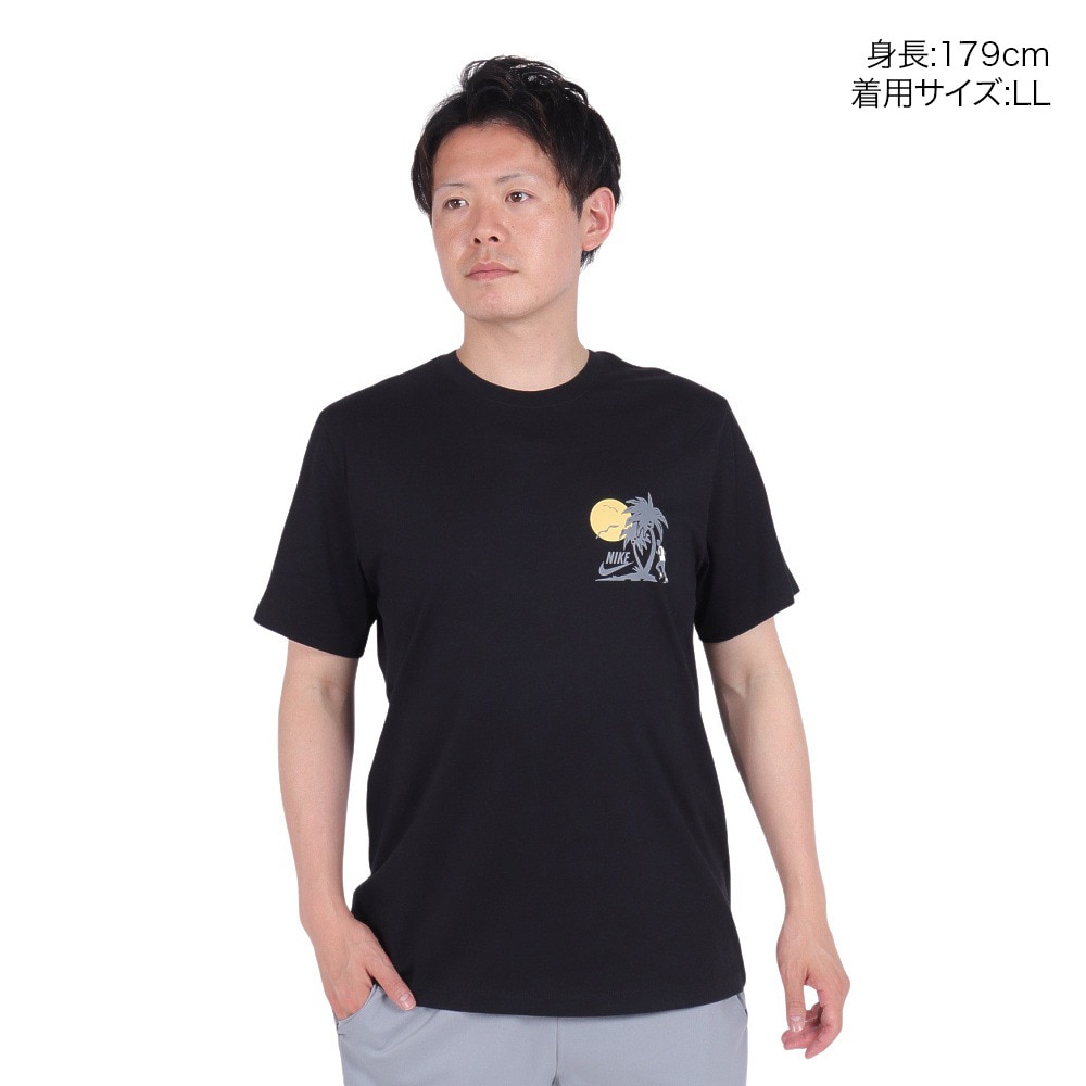 ナイキ（NIKE）（メンズ）Tシャツ 半袖 NSW TEE NCPS ショートスリーブ バックプリントTシャツ 黒 ブラック HF5533-010