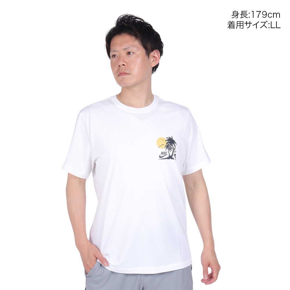 ナイキ（NIKE）（メンズ）Tシャツ 半袖 NSW TEE NCPS ショートスリーブ バックプリントTシャツ白 HF5533-100