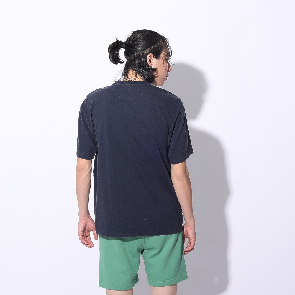 アディダス（adidas）（メンズ、レディース）スリーストライプス WASH Tシャツ 半袖 ポケT 胸ポケット KUE41-JE0942 ルーズフィット