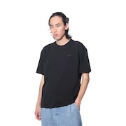 (メンズ、レディース)スリーストライプス Tシャツ 半袖 KUE43 ヘビーウェイト ルーズフィット