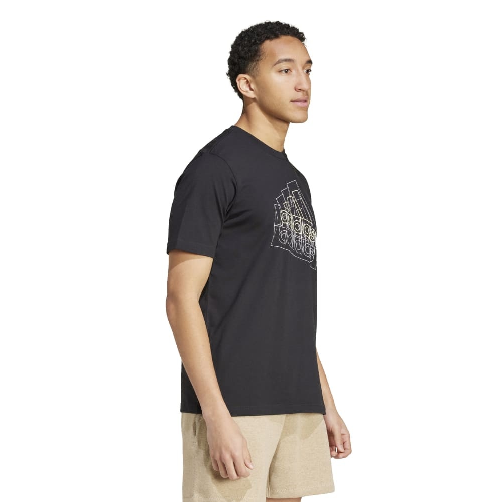 アディダス（adidas）（メンズ）テック バッジ オブ スポーツ グラフィック 半袖Tシャツ JTM00-IW2635