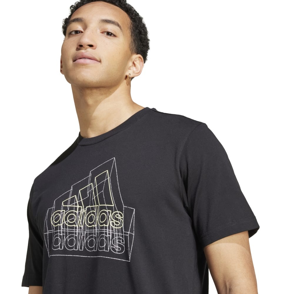 アディダス（adidas）（メンズ）テック バッジ オブ スポーツ グラフィック 半袖Tシャツ JTM00-IW2635