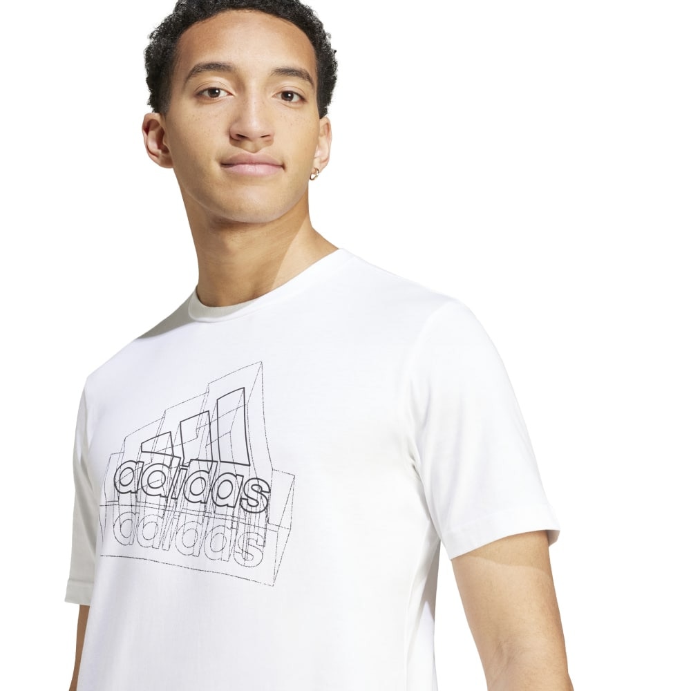 アディダス（adidas）（メンズ）テック バッジ オブ スポーツ グラフィック 半袖Tシャツ JTM00-IW2691