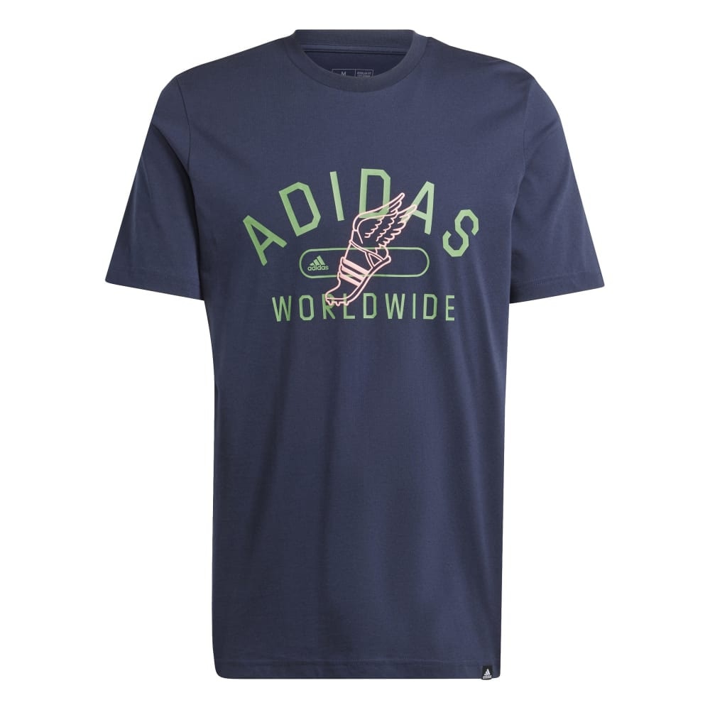アディダス（adidas）（メンズ）カレッジ グラフィック 半袖Tシャツ JTM56-IW2742