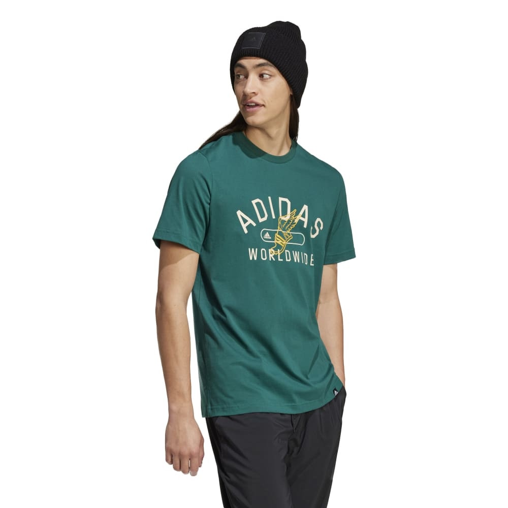 アディダス（adidas）（メンズ）カレッジ グラフィック 半袖Tシャツ JTM56-IZ1169