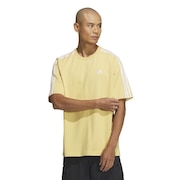 (メンズ)エッセンシャルズ プラス ルーズフィット スリーストライプス 半袖Tシャツ KWE96-JH1067
