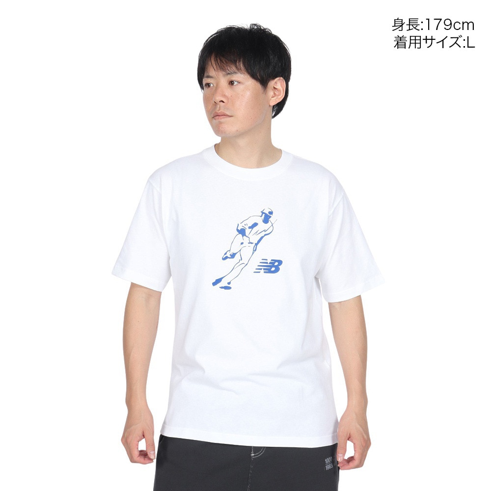 ニューバランス（new balance）（メンズ）大谷翔平 グラフィックショートスリーブTシャツ MT43717WT