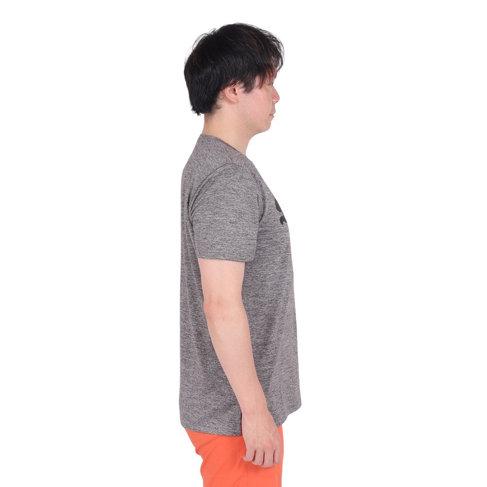 プーマ（PUMA）（メンズ）TRAIN FAVORITE ヘザー CAT 半袖Tシャツ 523004 53 GRY