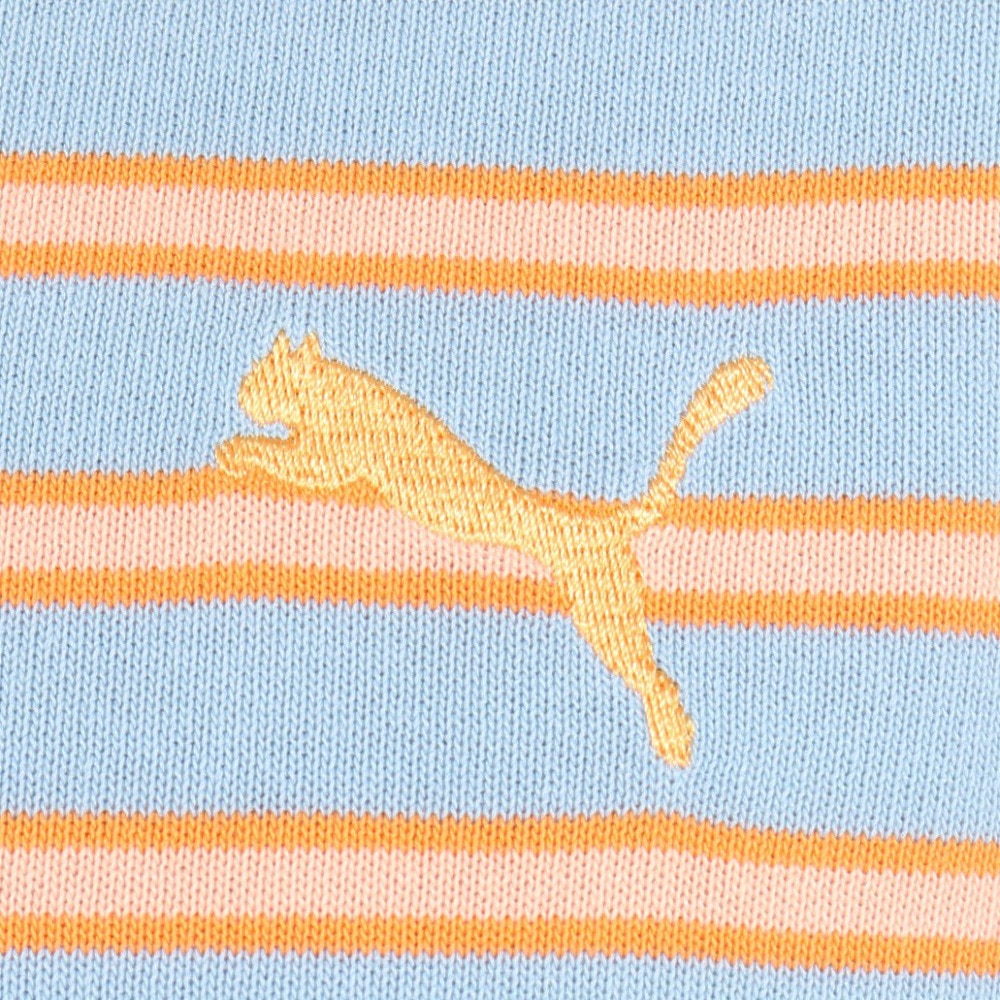 プーマ（PUMA）（メンズ）サマーパック ストライプ 半袖Tシャツ 680681 22 BEG