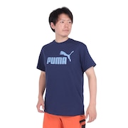 (メンズ)ESS+ MX NO1 ロゴ リラックス 半袖Tシャツ 680695 14 BLK