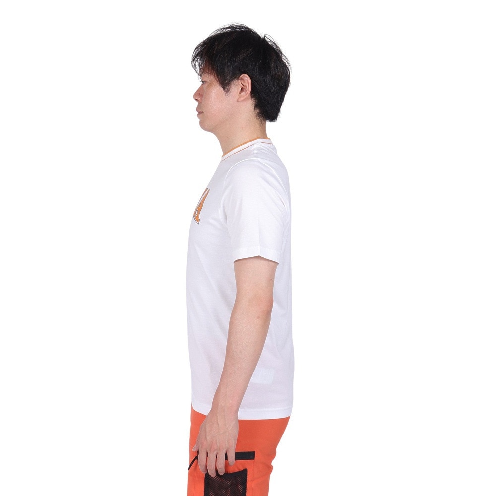 プーマ（PUMA）（メンズ）SQUAD ビッググラフィック 半袖Tシャツ 681250 02 WHT