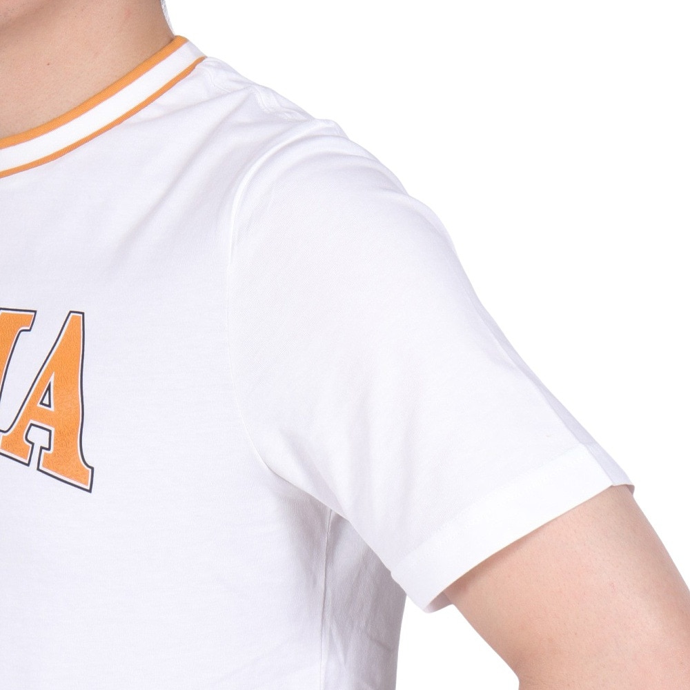 プーマ（PUMA）（メンズ）SQUAD ビッググラフィック 半袖Tシャツ 681250 02 WHT