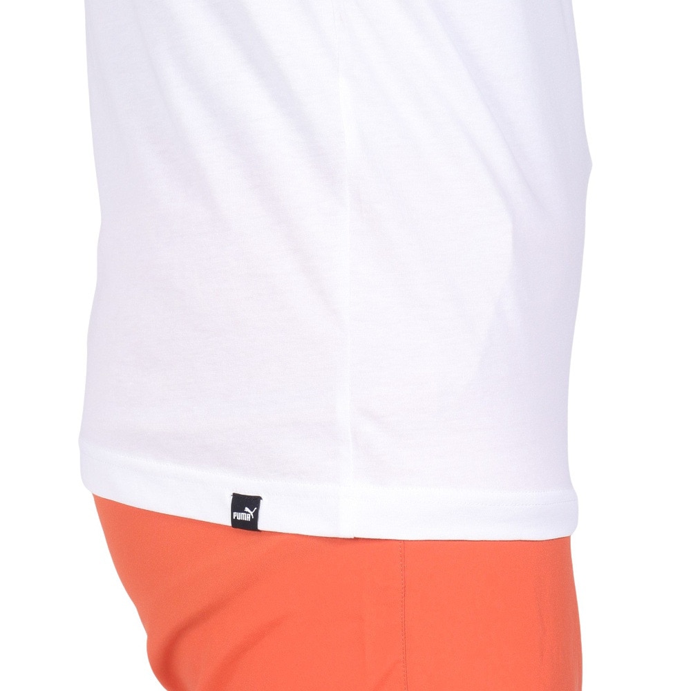 プーマ（PUMA）（メンズ）SQUAD ビッググラフィック 半袖Tシャツ 681250 02 WHT