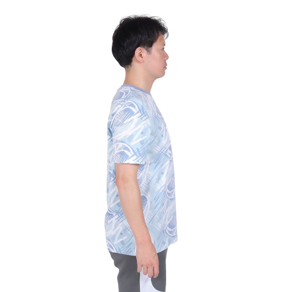 プーマ（PUMA）（メンズ）パワー AOP 半袖 Tシャツ 681270 20 SAX