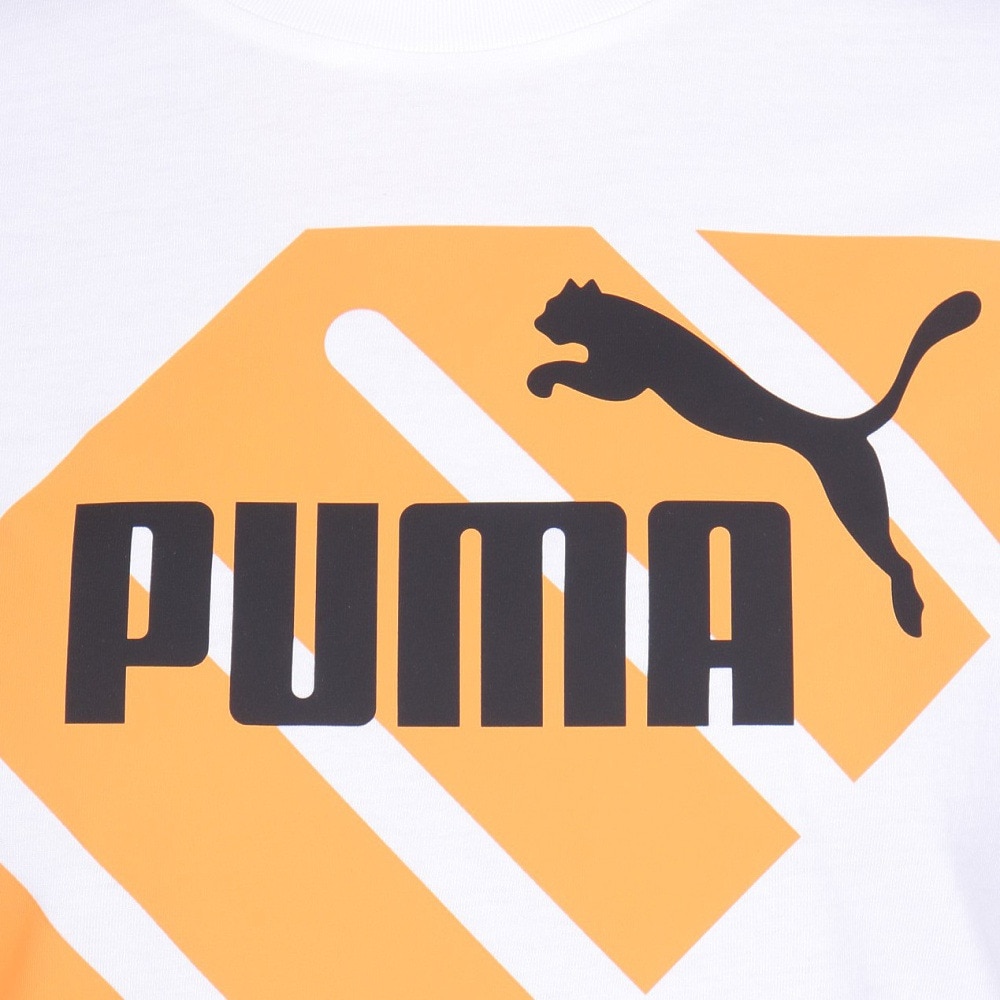 プーマ（PUMA）（メンズ）POWER グラフィック 半袖Tシャツ 681300 02 WHT
