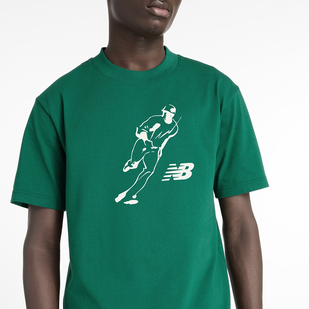 ニューバランス（new balance）（メンズ）大谷翔平 S.O ヘビーウェイト コットン ショートスリーブTシャツ MT43738MHN