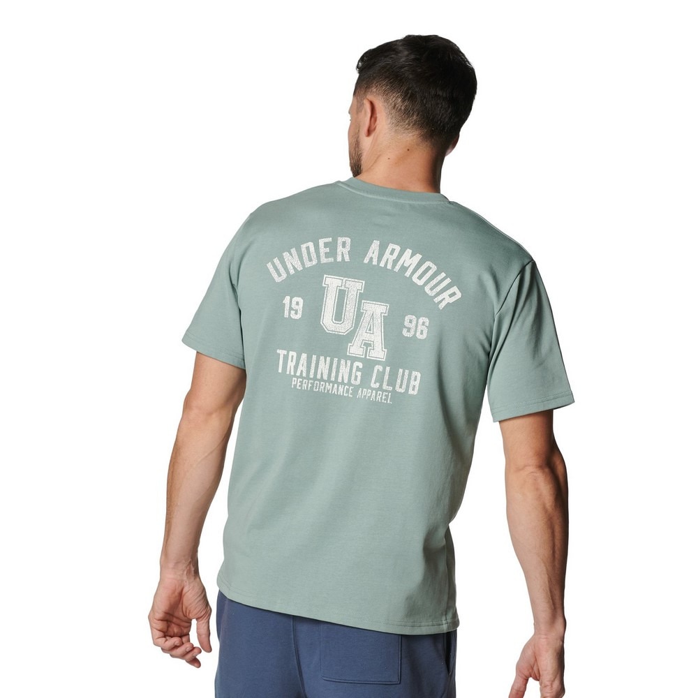 アンダーアーマー（UNDER ARMOUR）（メンズ）ヘビーウエイト パッチ ショートスリーブ Tシャツ 6001475 348