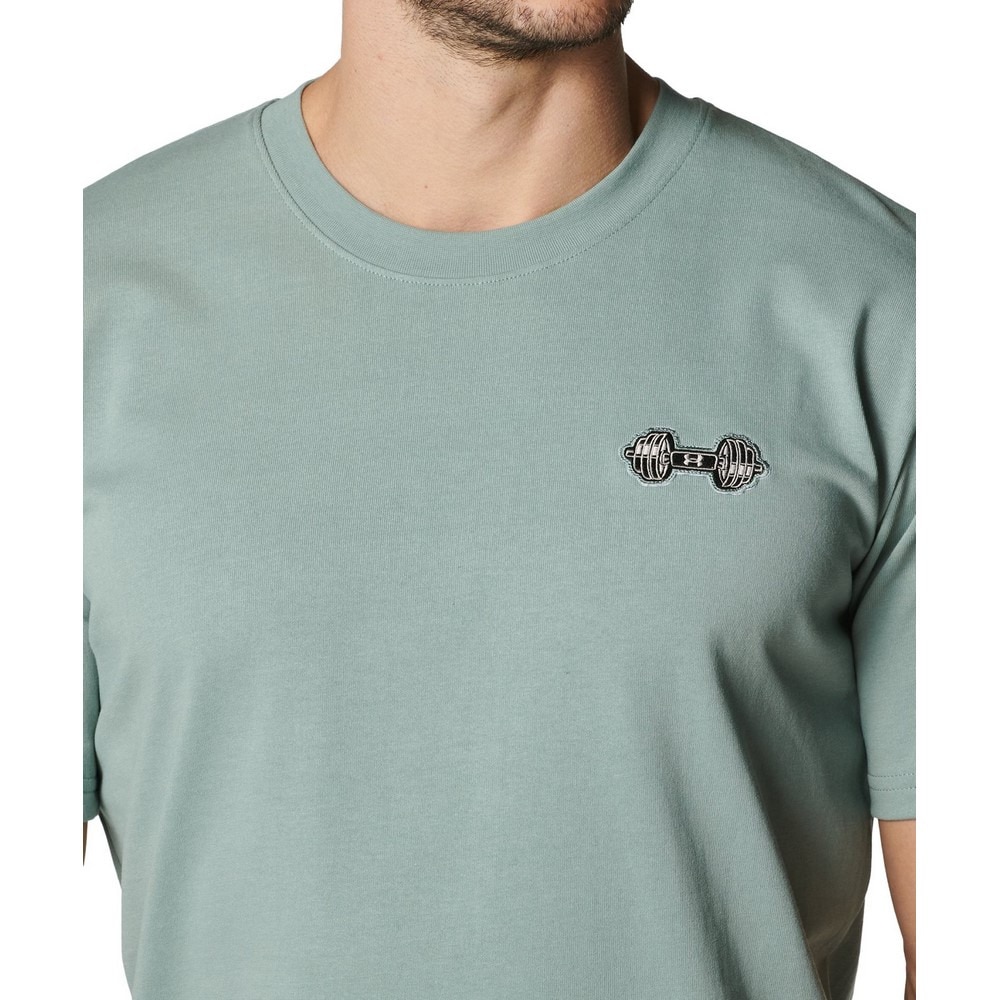 アンダーアーマー（UNDER ARMOUR）（メンズ）ヘビーウエイト パッチ ショートスリーブ Tシャツ 6001475 348