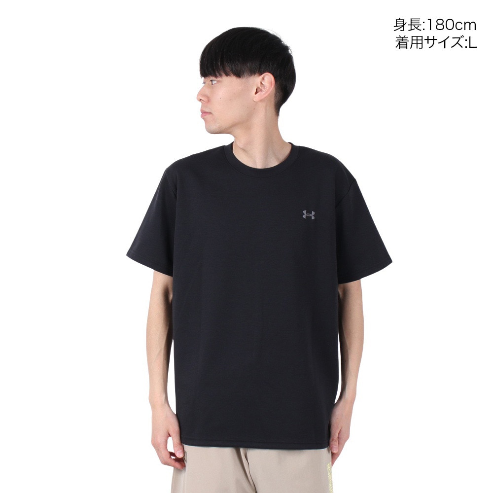 アンダーアーマー（UNDER ARMOUR）（メンズ）ヘビーウエイト アンプリファイ ノベルティ ロゴ 半袖Tシャツ 6003578 001