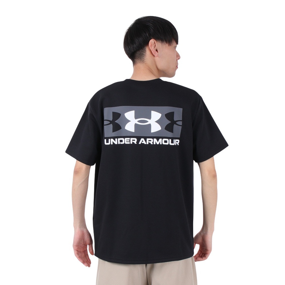 アンダーアーマー（UNDER ARMOUR）（メンズ）ヘビーウエイト アンプリファイ ノベルティ ロゴ 半袖Tシャツ 6003578 001