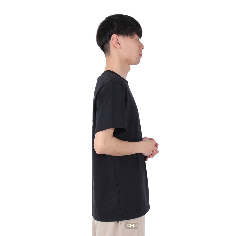 アンダーアーマー（UNDER ARMOUR）（メンズ）ヘビーウエイト アンプリファイ ノベルティ ロゴ 半袖Tシャツ 6003578 001