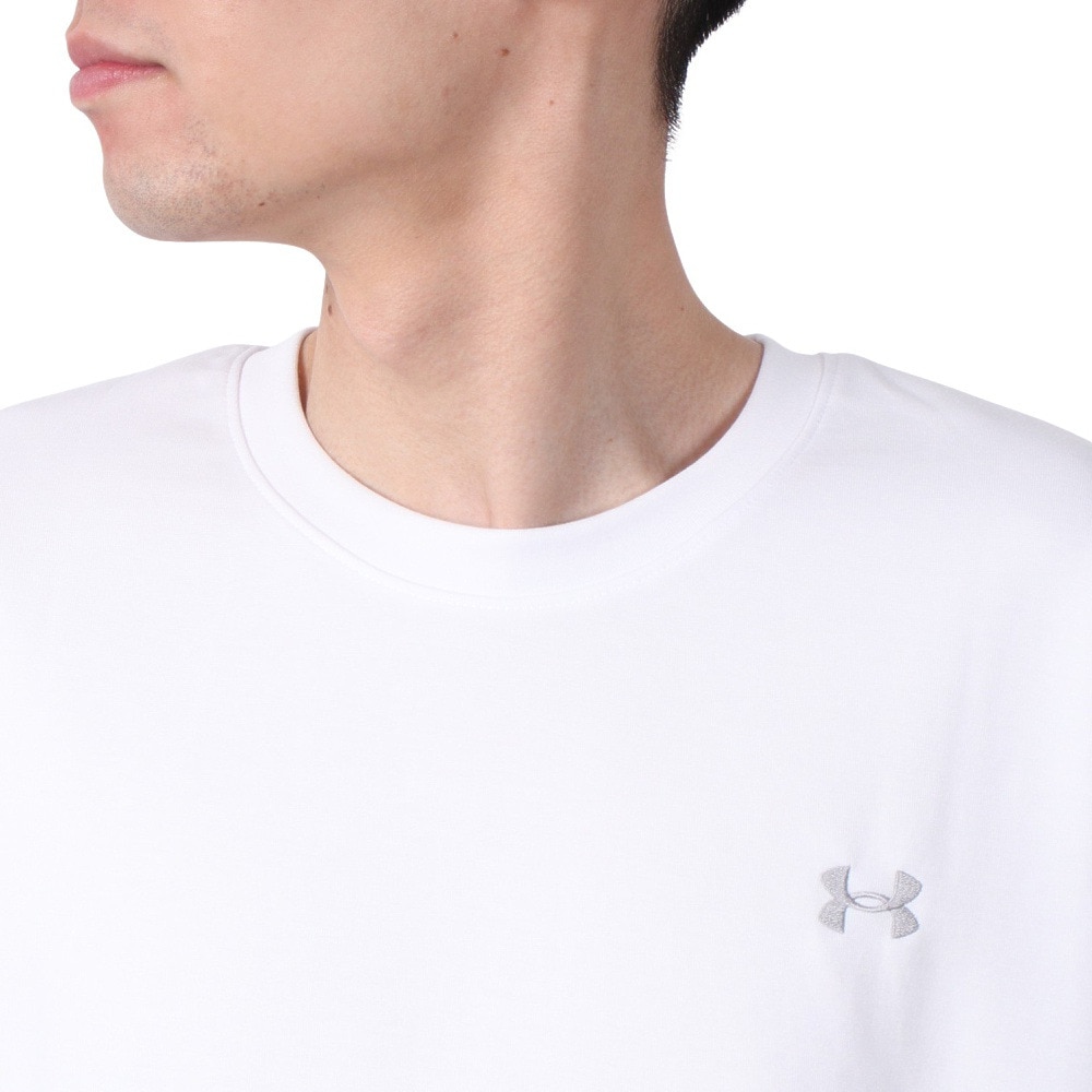 アンダーアーマー（UNDER ARMOUR）（メンズ）ヘビーウエイト アンプリファイ ノベルティ ロゴ 半袖Tシャツ 6003578 100